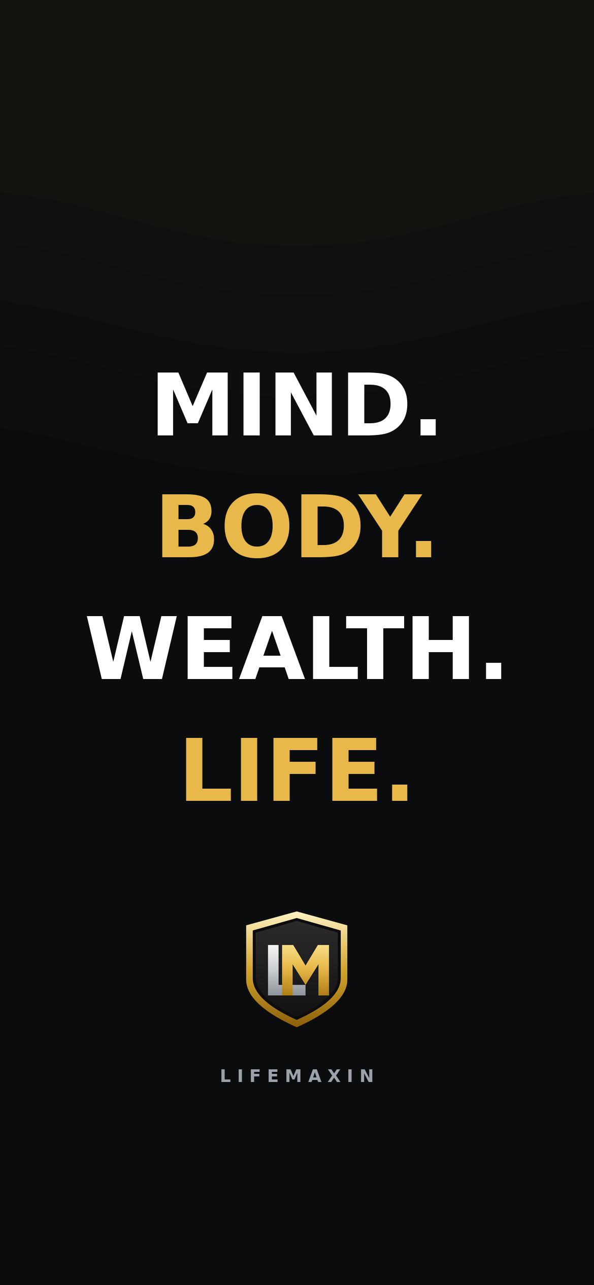 Mind Body Wealth Life wallpaper